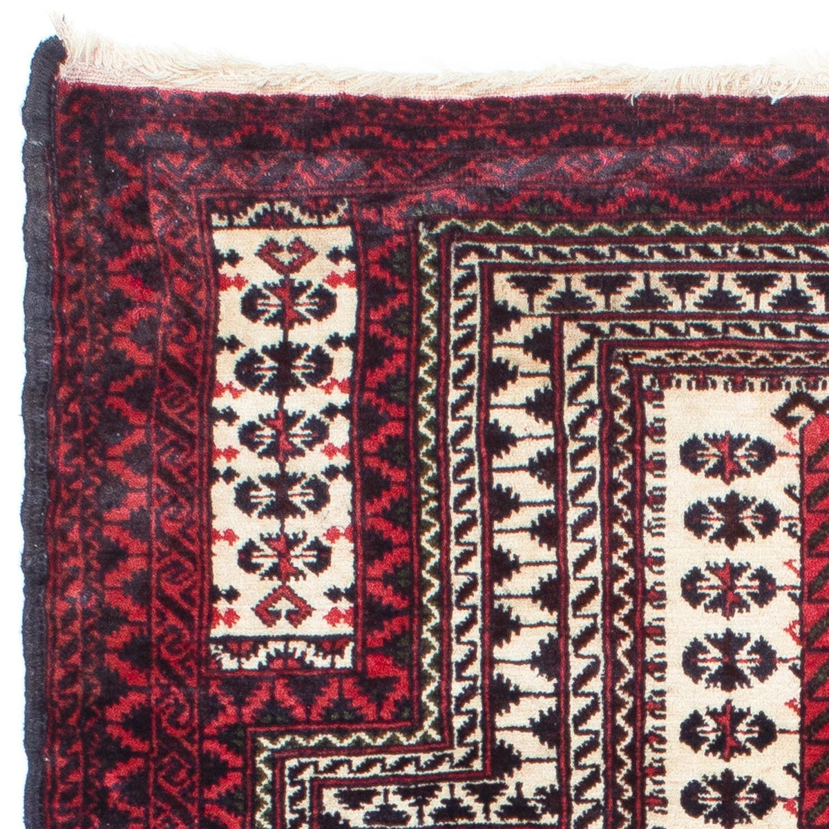 Baluch-matta - 121 x 99 cm - beige