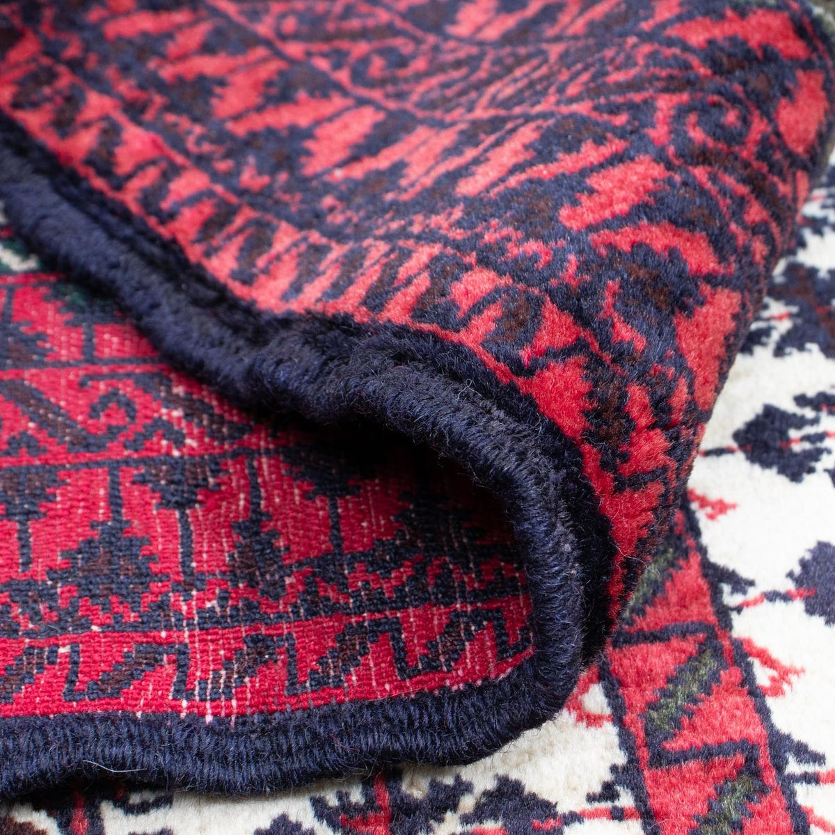 Baluch-matta - 121 x 99 cm - beige