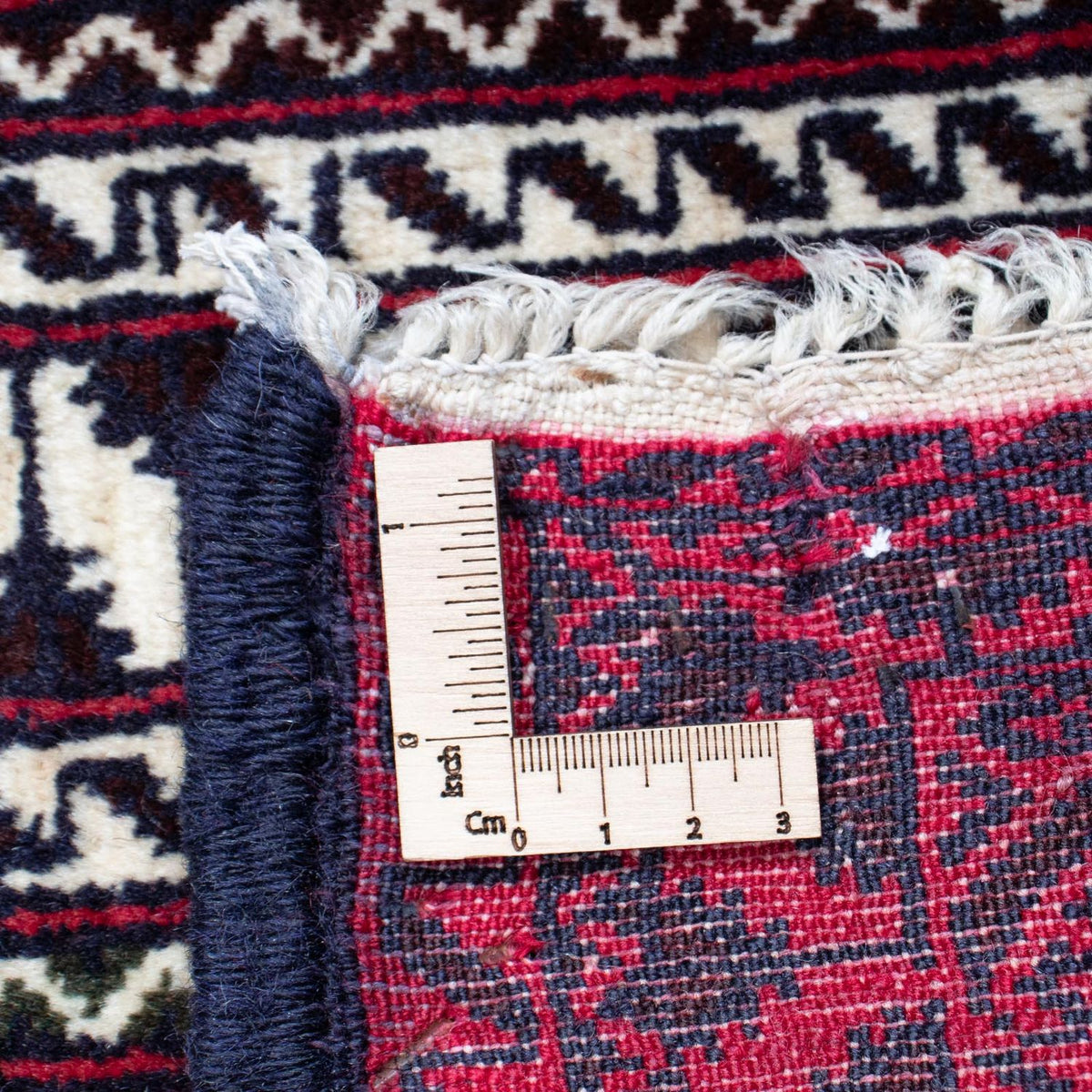 Baluch-matta - 121 x 99 cm - beige