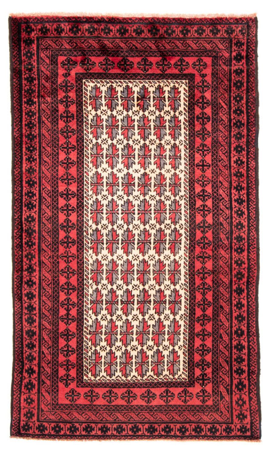 Baluch-matta - 207 x 116 cm - röd