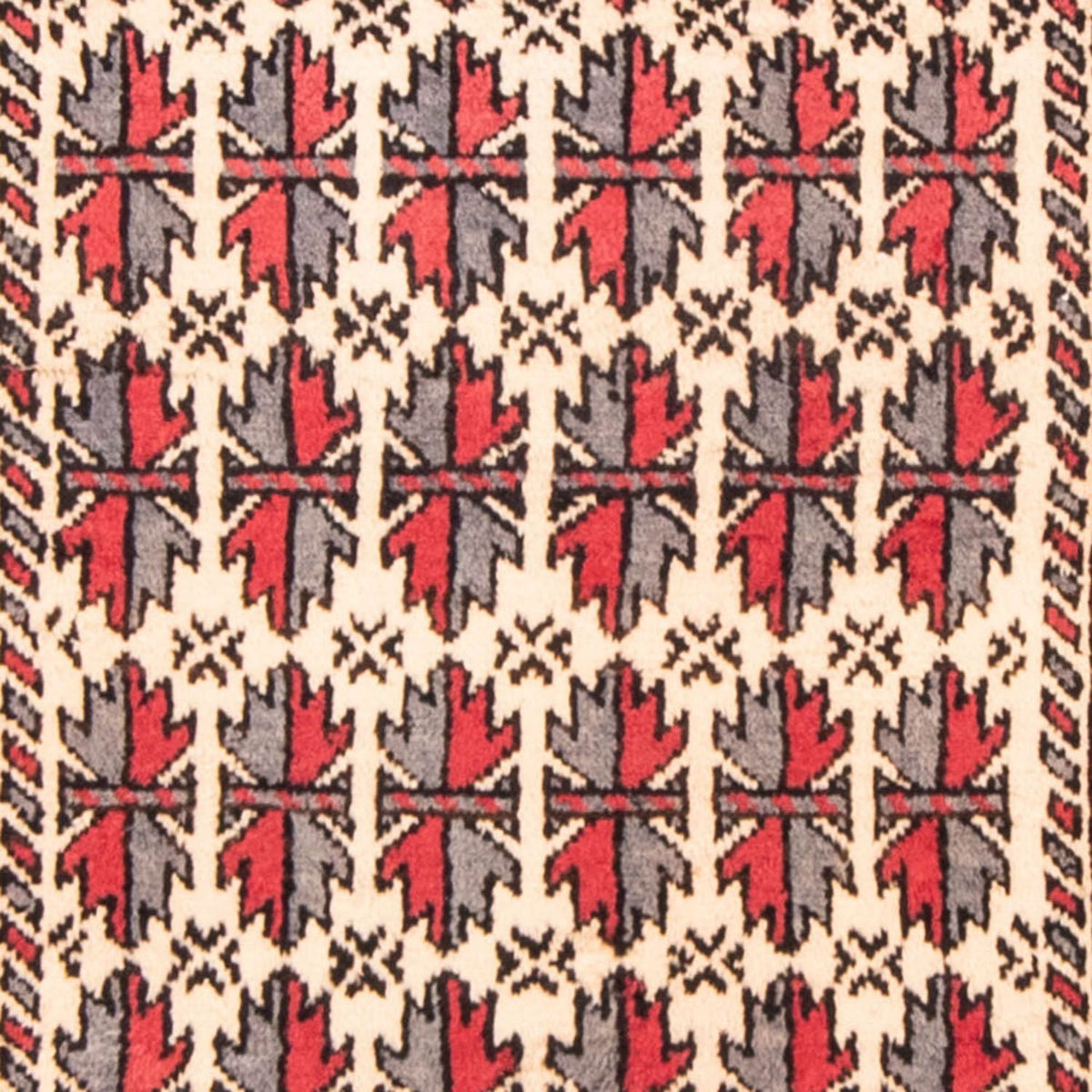 Baluch-matta - 207 x 116 cm - röd