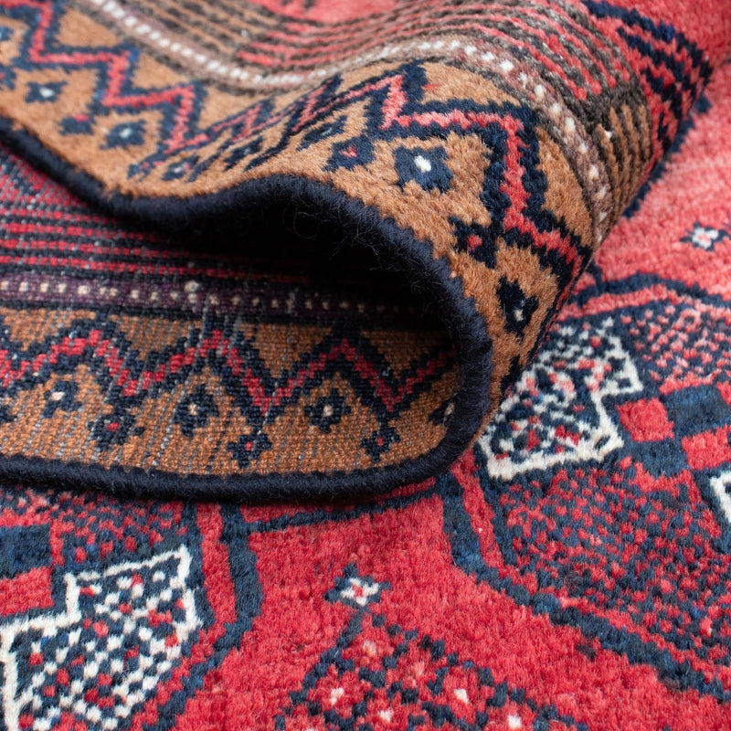 Baluch-matta - 163 x 91 cm - röd