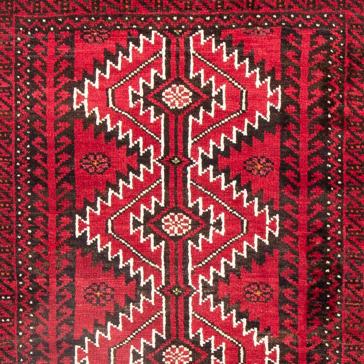 Baluch-matta - 187 x 121 cm - röd