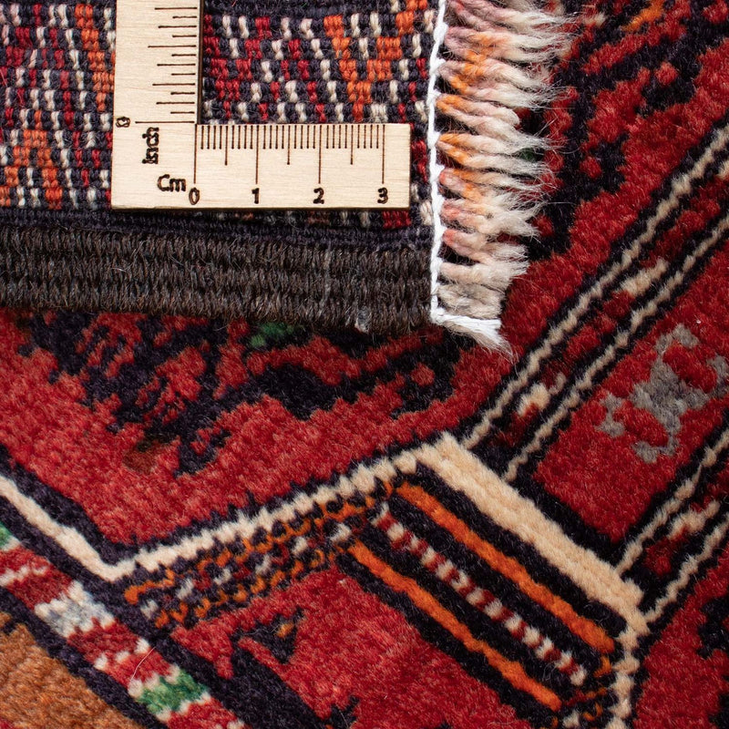 Baluch-matta - 134 x 94 cm - mörkröd