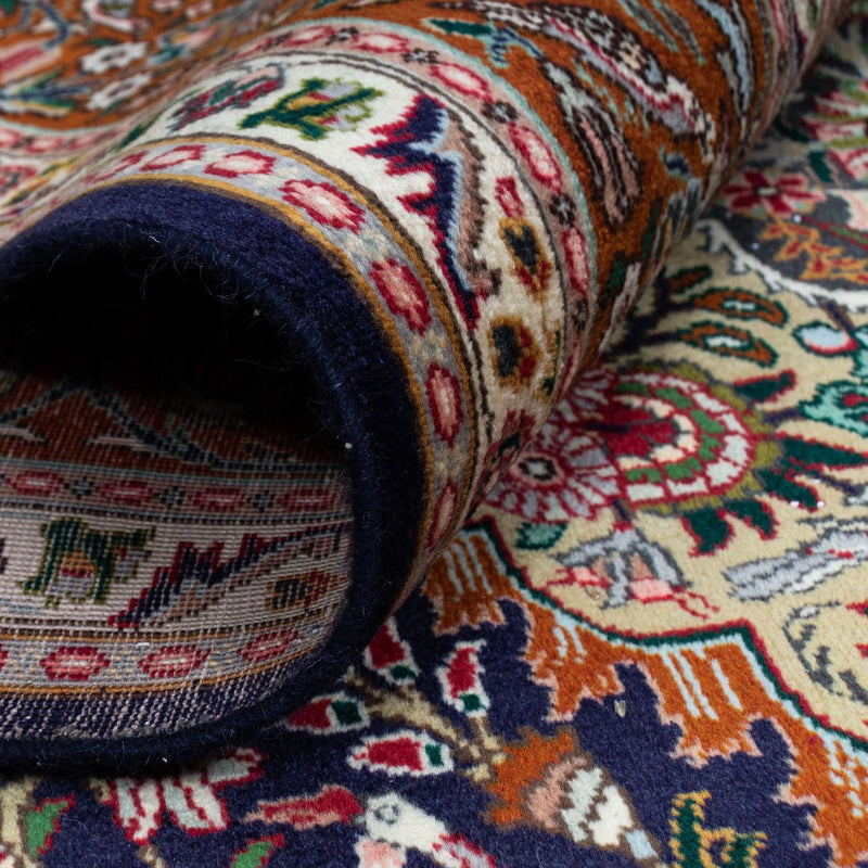 Persisk matta - Tabriz - Royal - 300 x 202 cm - mörkblå