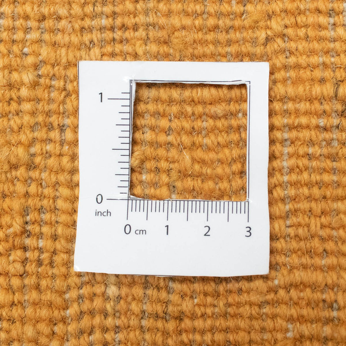 Gabbeh-matta - persisk - 145 x 110 cm - guld