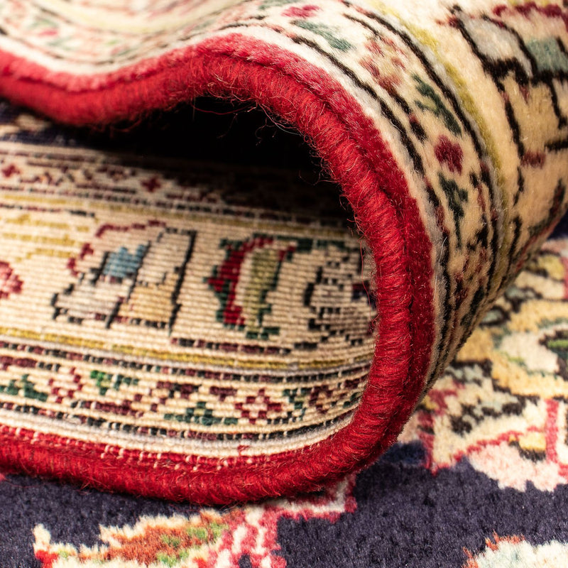 Persisk matta - Tabriz - 380 x 300 cm - mörkröd