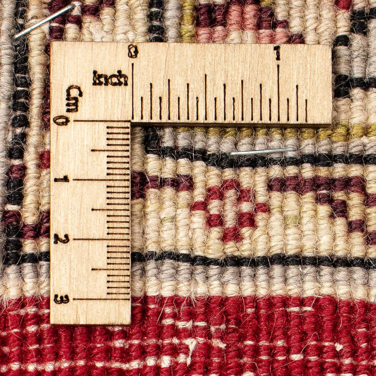 Persisk matta - Tabriz - 380 x 300 cm - mörkröd