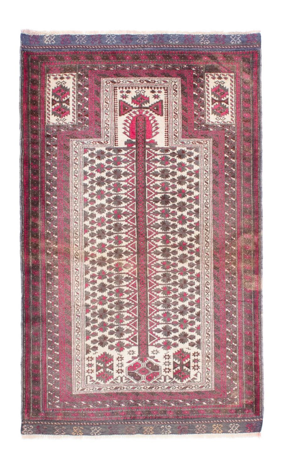 Baluch-matta - 137 x 100 cm - beige