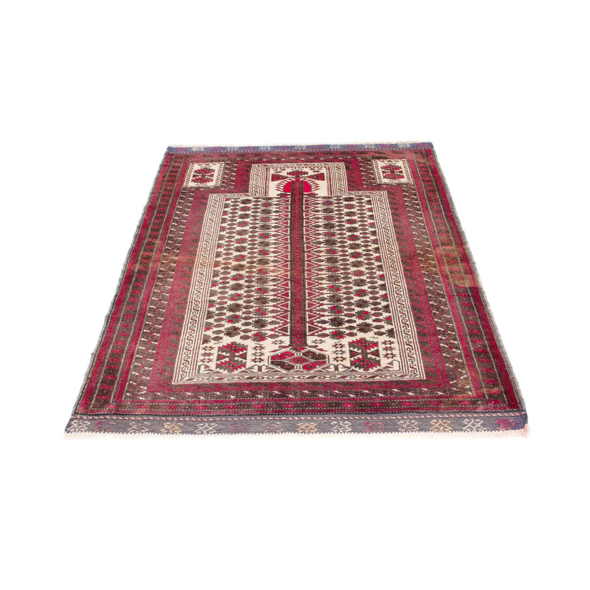 Baluch-matta - 137 x 100 cm - beige