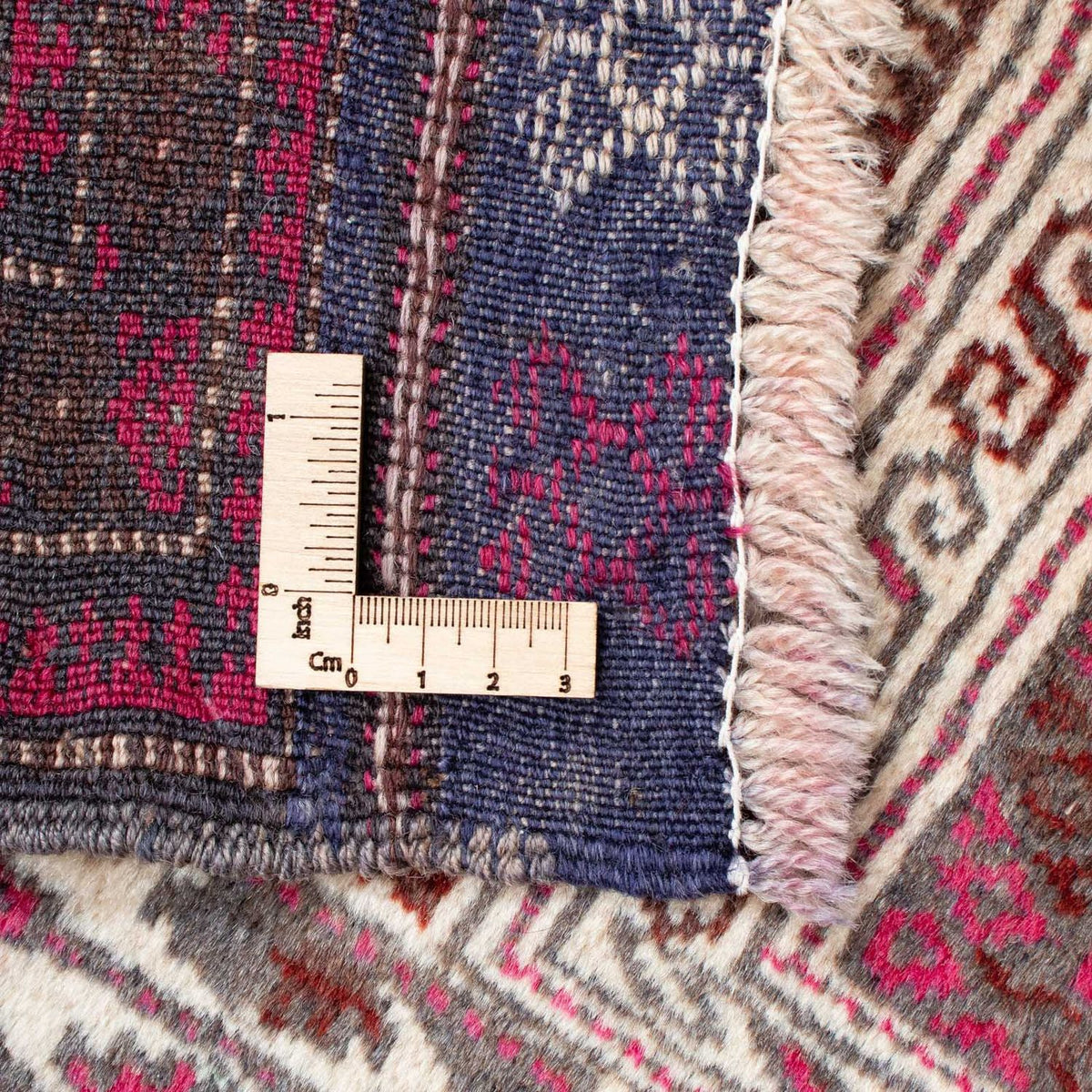 Baluch-matta - 137 x 100 cm - beige