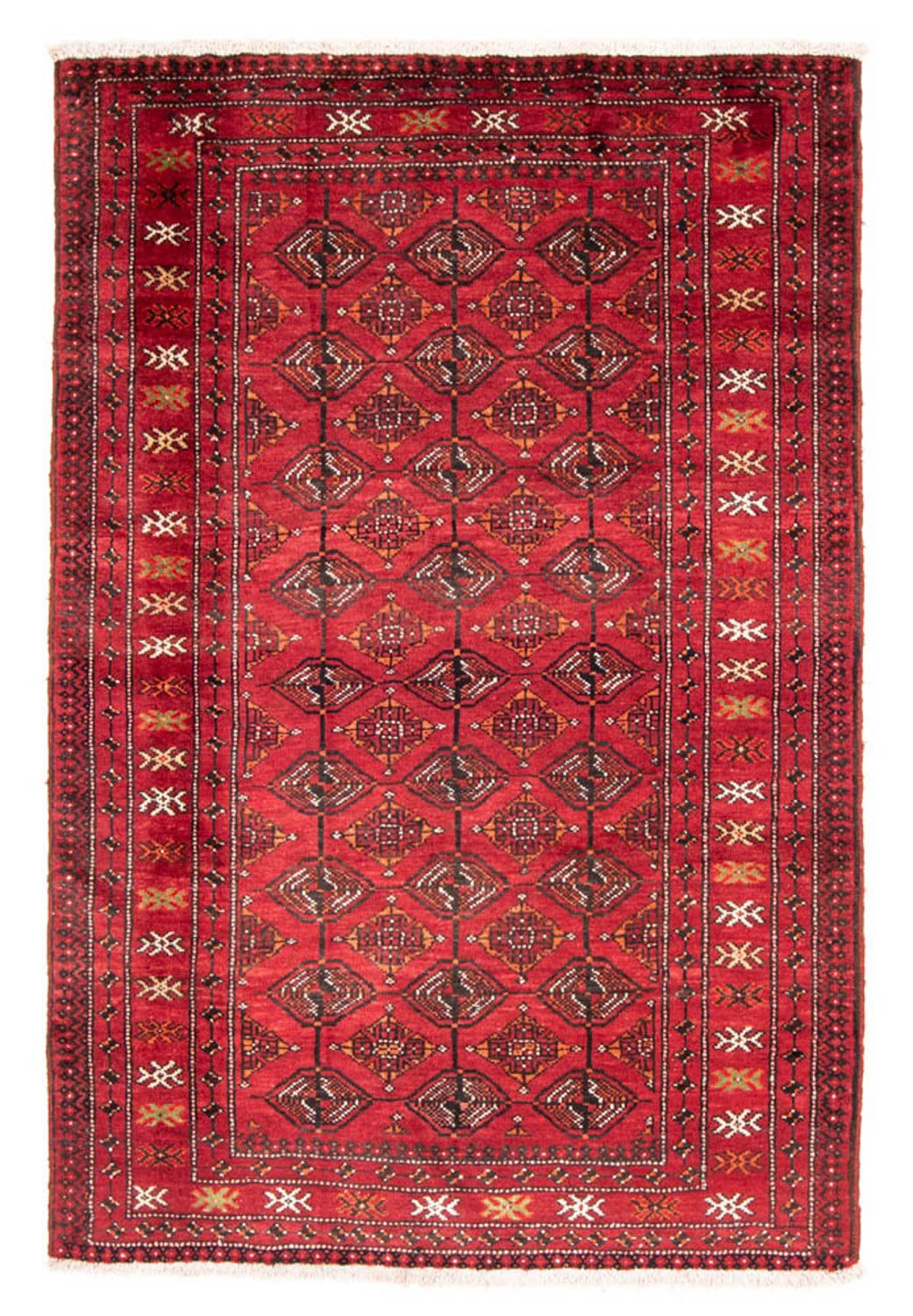 Baluch-matta - 203 x 136 cm - röd