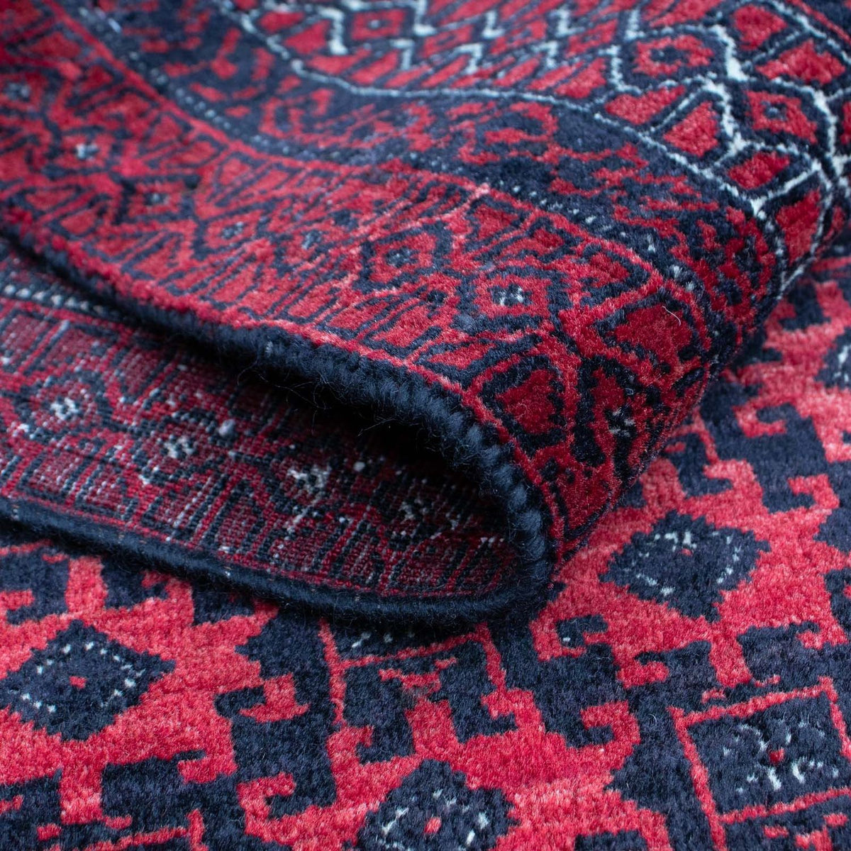 Baluch-matta - 150 x 89 cm - mörkröd