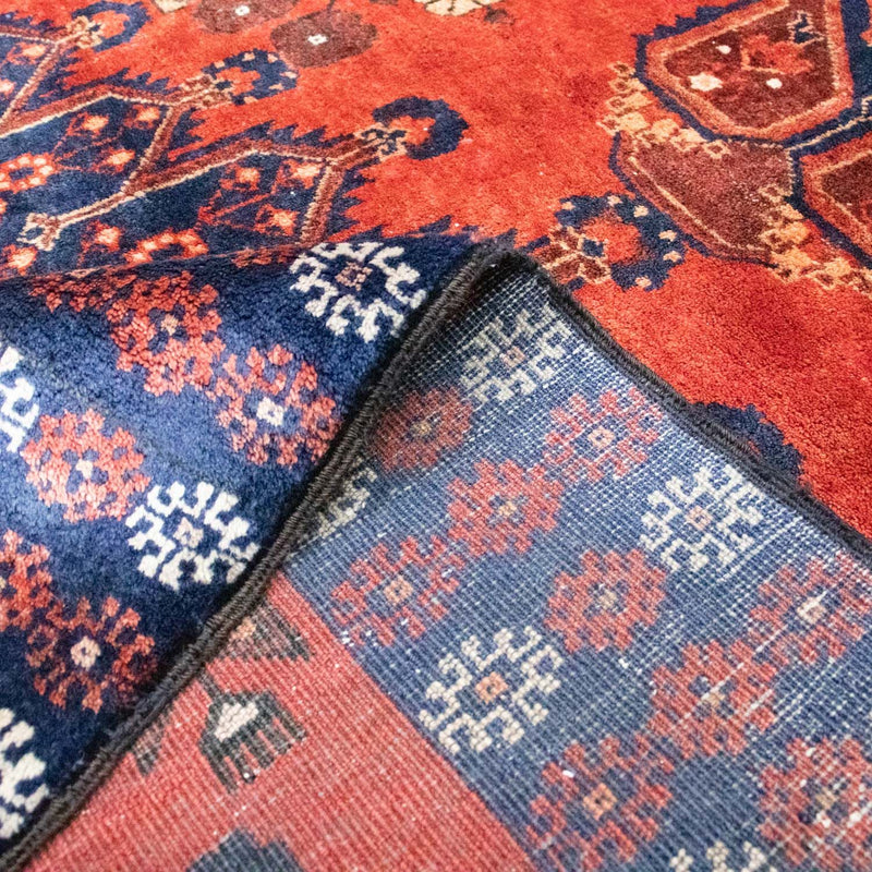 Runner Baluch-matta - 231 x 123 cm - mörkröd