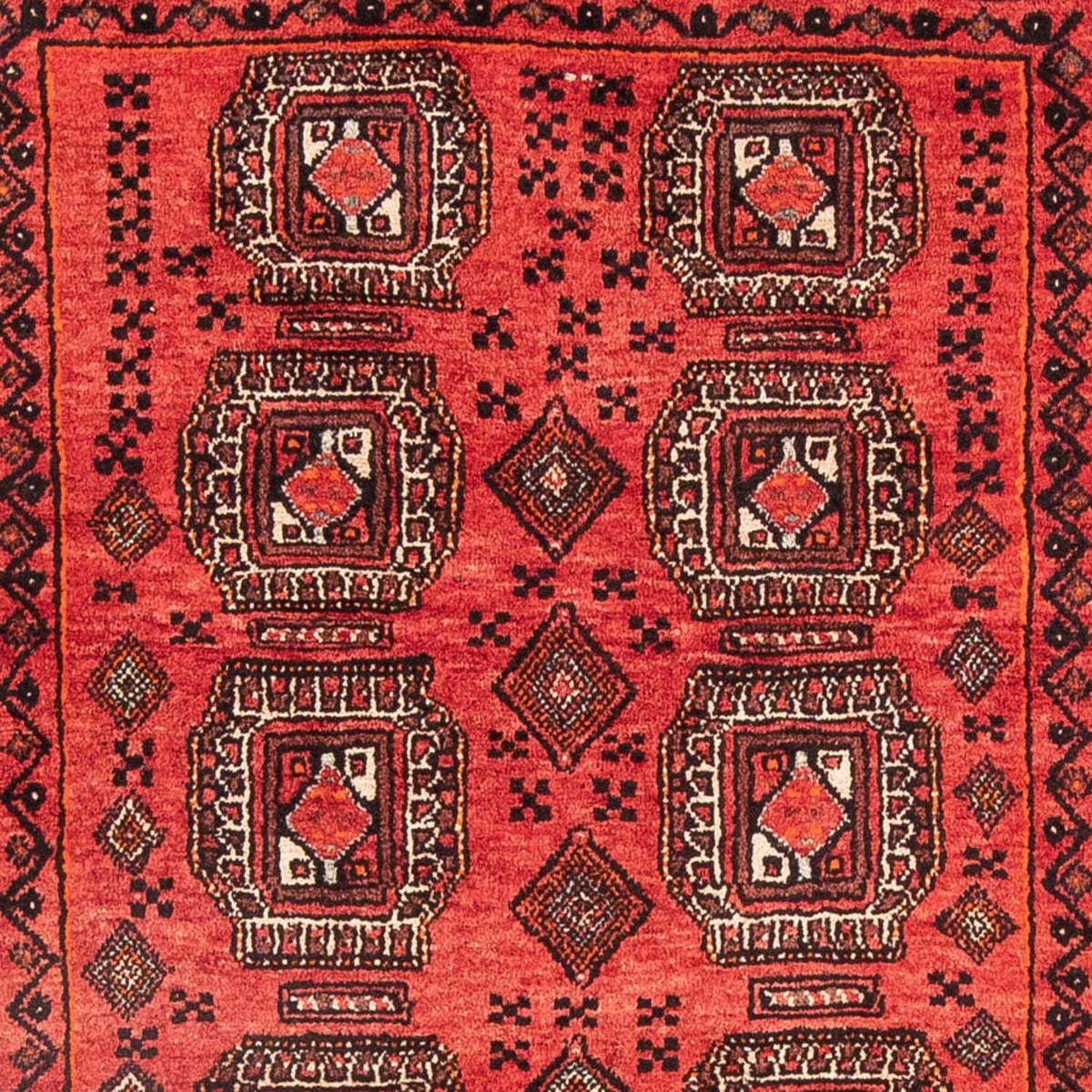 Runner Baluch-matta - 197 x 109 cm - röd