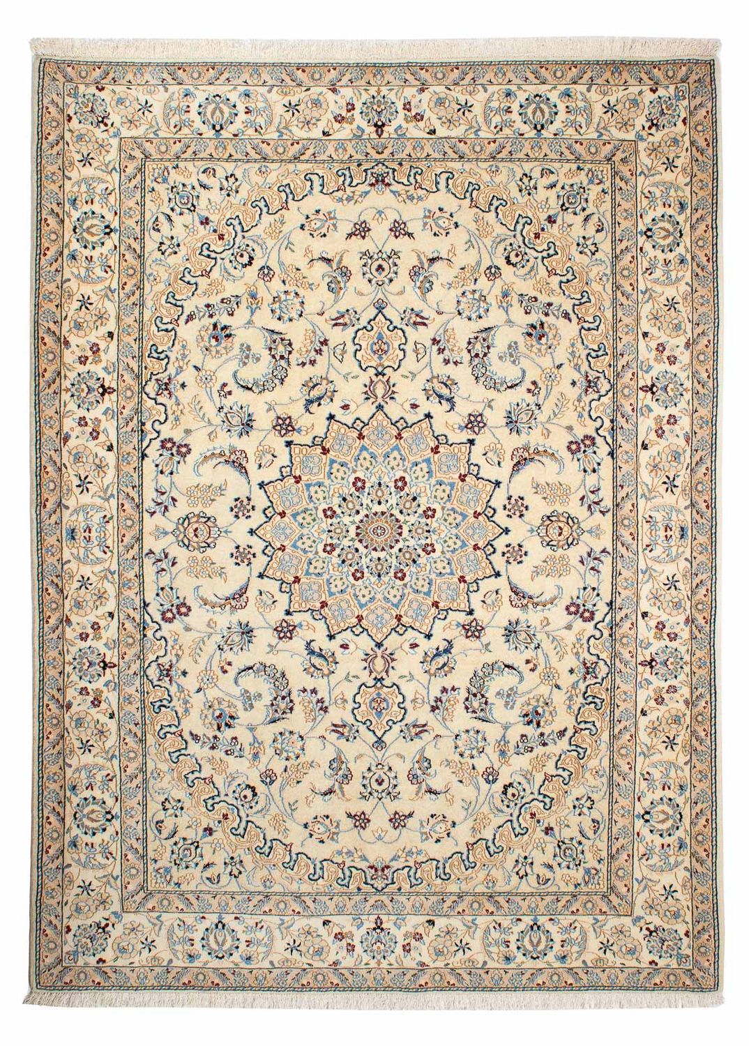 Persisk matta - Nain - Royal - 236 x 176 cm - beige
