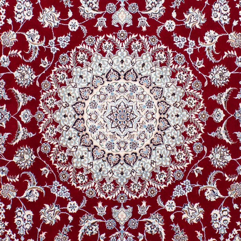 Persisk matta - Nain - Premium - 196 x 158 cm - mörkröd