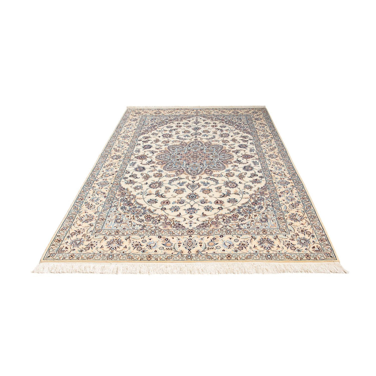 Persisk matta - Nain - Premium - 235 x 153 cm - beige
