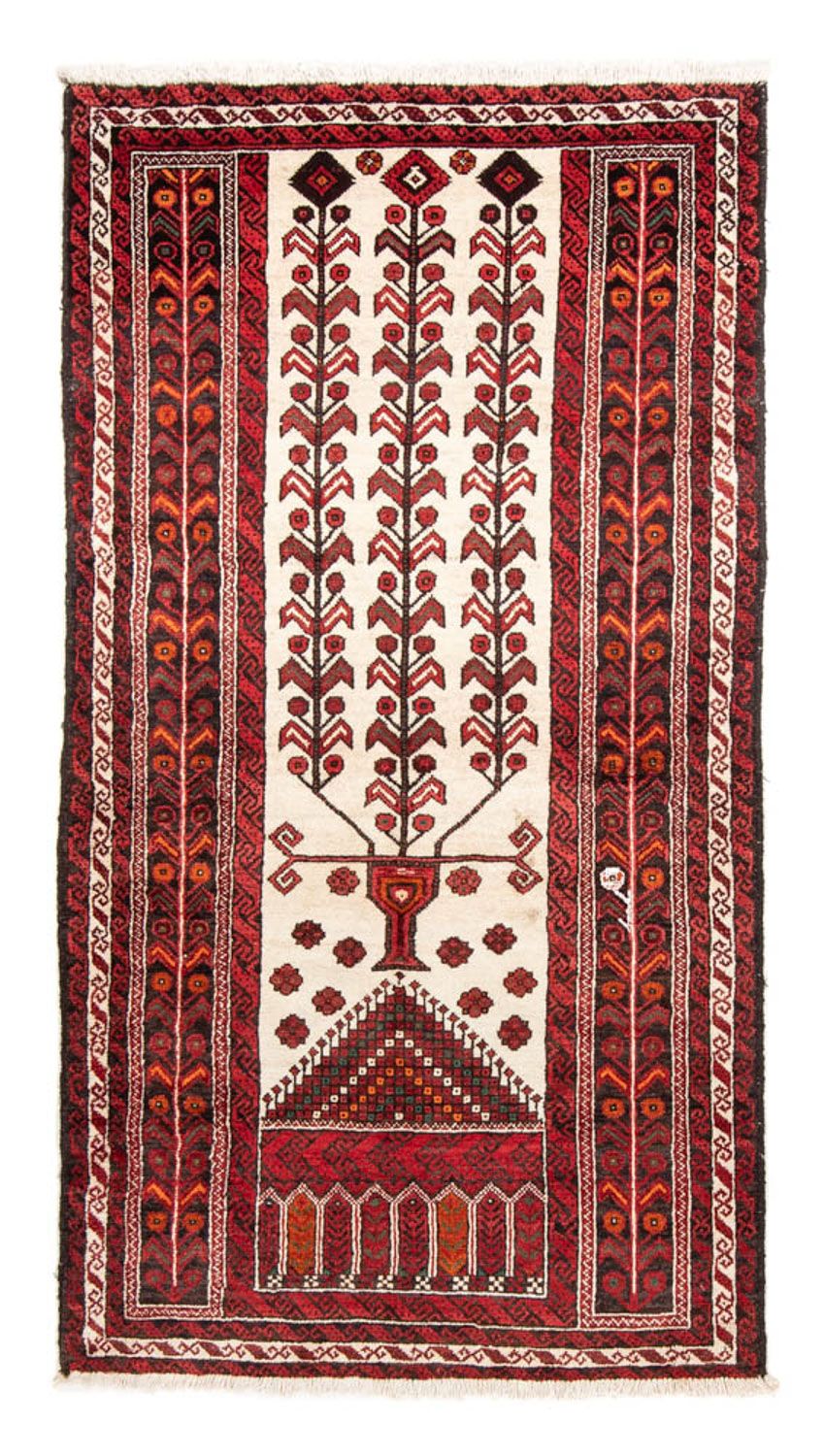 Runner Baluch-matta - 204 x 109 cm - beige