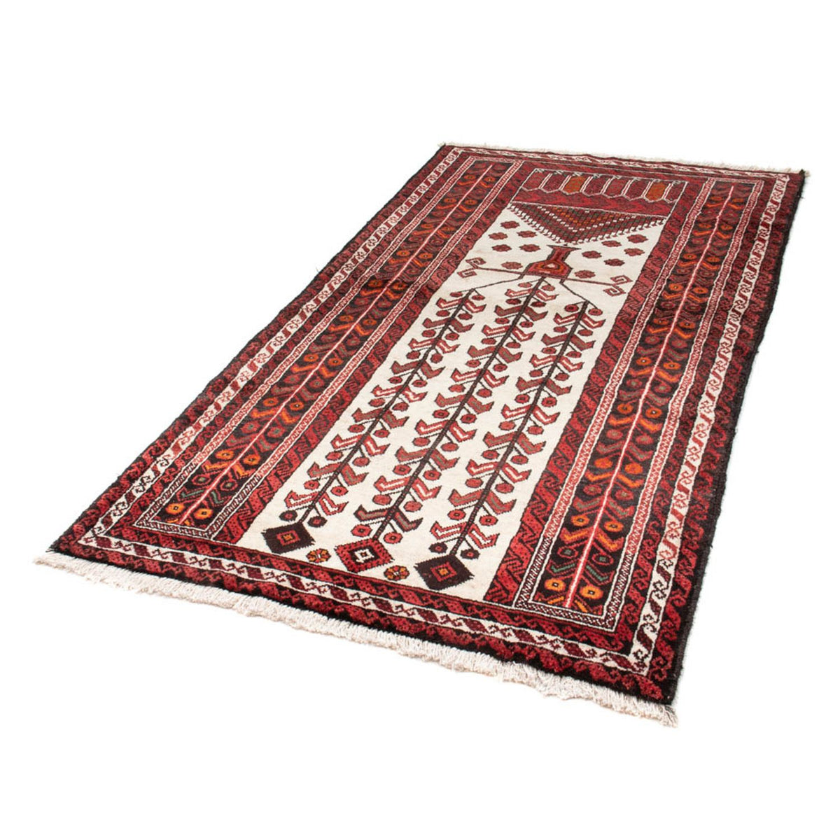 Runner Baluch-matta - 204 x 109 cm - beige