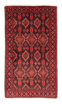 Runner Baluch-matta - 181 x 102 cm - röd