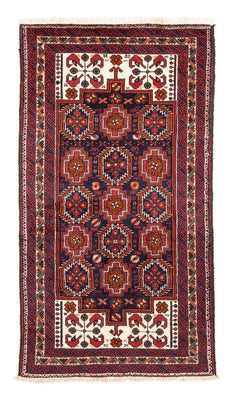 Runner Baluch-matta - 193 x 101 cm - röd