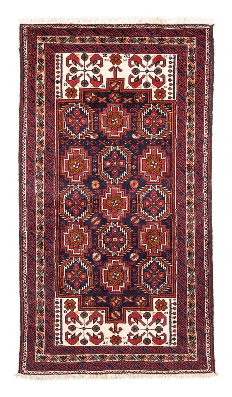 Runner Baluch-matta - 193 x 101 cm - röd
