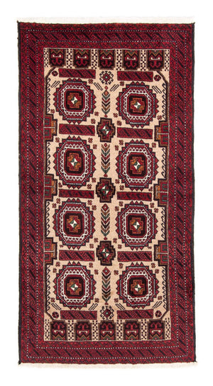 Runner Baluch-matta - 190 x 104 cm - beige