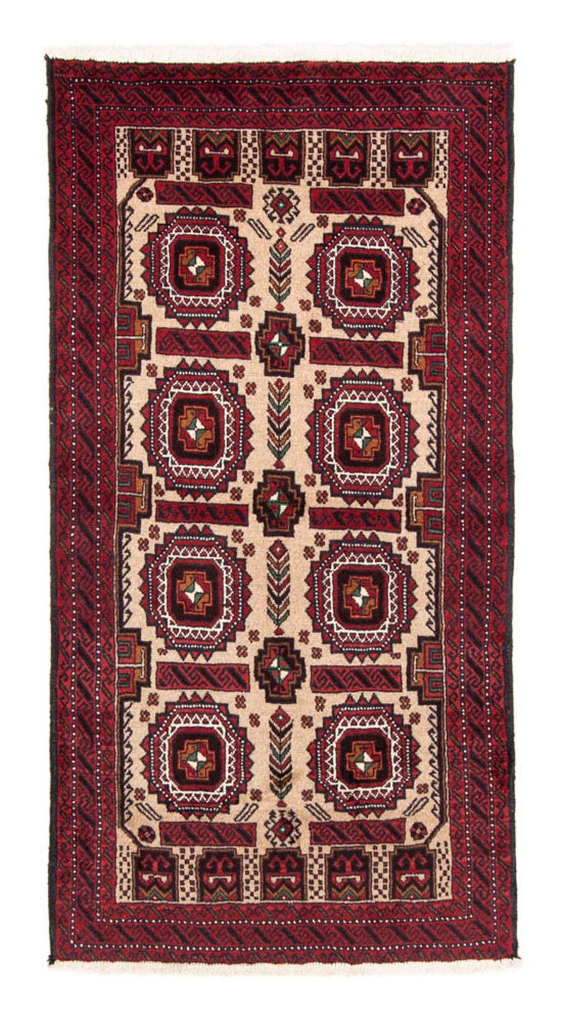 Runner Baluch-matta - 190 x 104 cm - beige