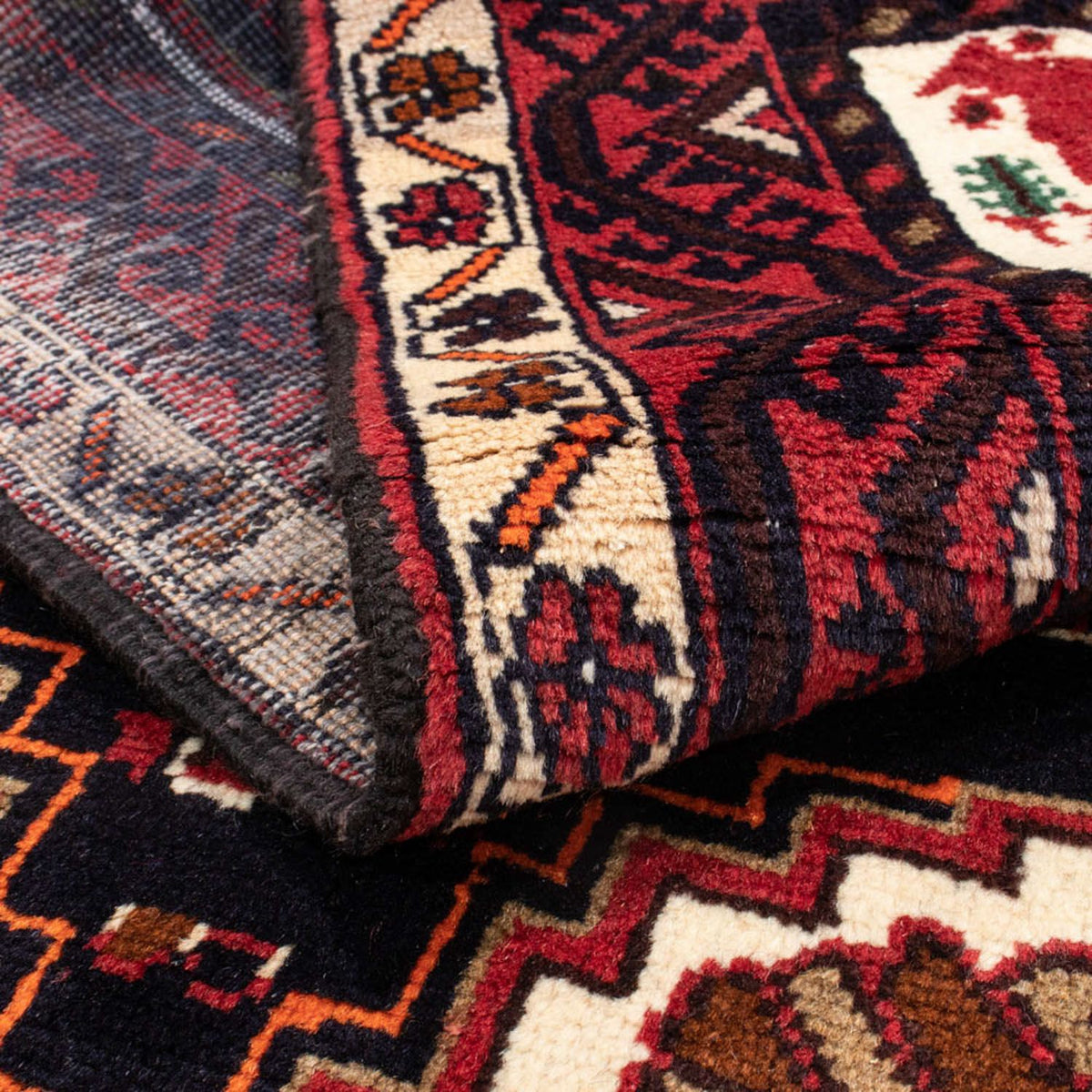 Runner Baluch-matta - 181 x 99 cm - röd