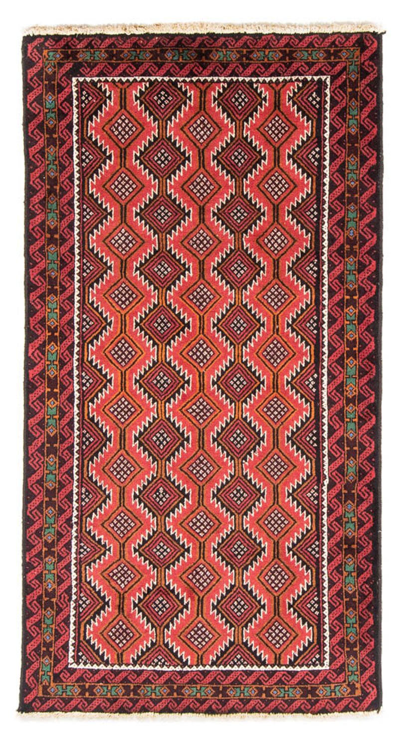 Runner Baluch-matta - 188 x 98 cm - röd