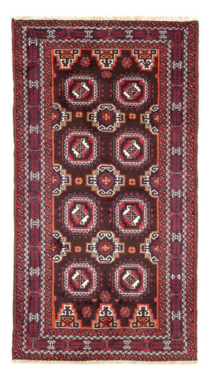 Runner Baluch-matta - 192 x 101 cm - röd