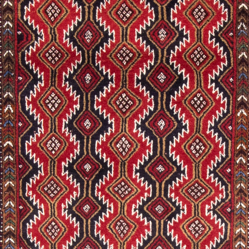 Runner Baluch-matta - 206 x 106 cm - röd