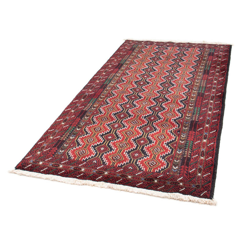 Runner Baluch-matta - 206 x 106 cm - röd