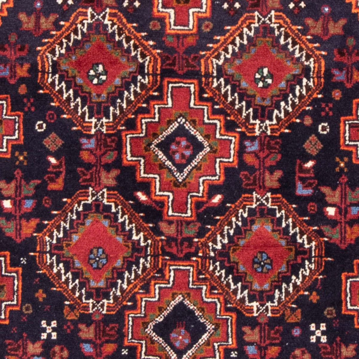 Runner Baluch-matta - 185 x 103 cm - mörkblå