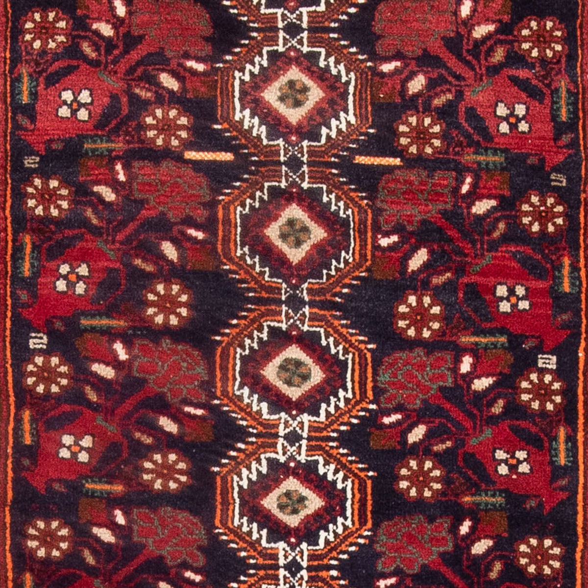Runner Baluch-matta - 199 x 99 cm - röd