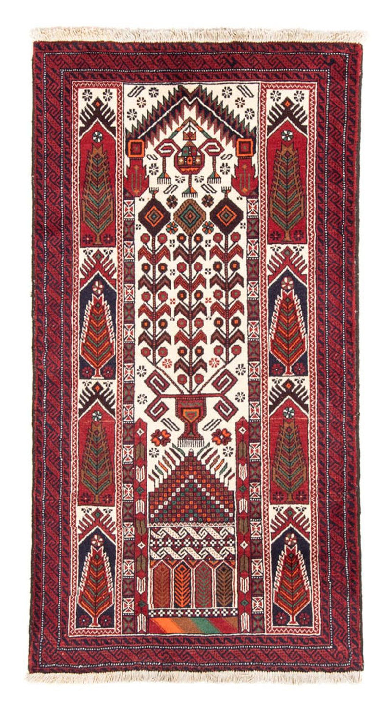 Runner Baluch-matta - 187 x 100 cm - beige