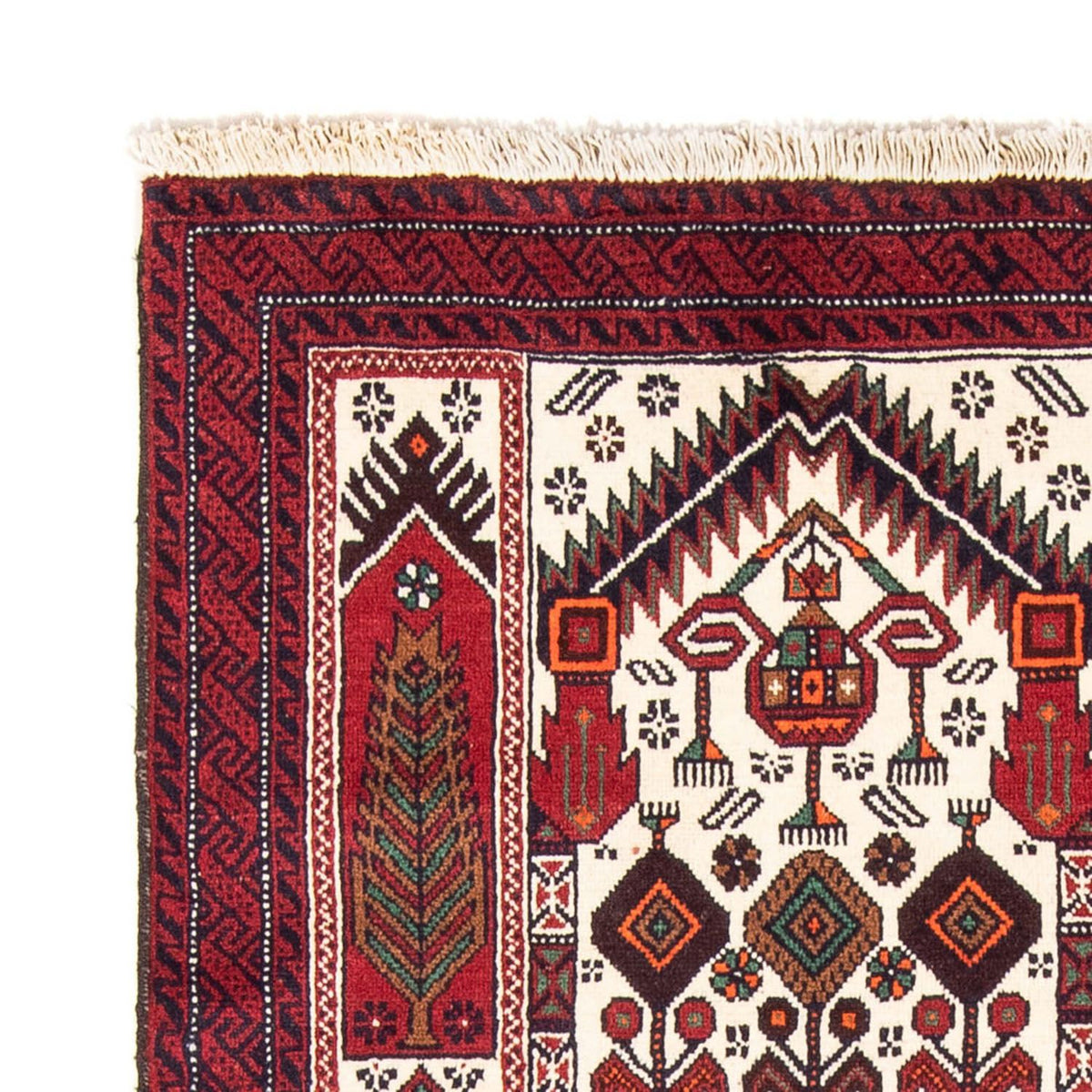 Runner Baluch-matta - 187 x 100 cm - beige