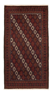 Runner Baluch-matta - 186 x 102 cm - mörkröd