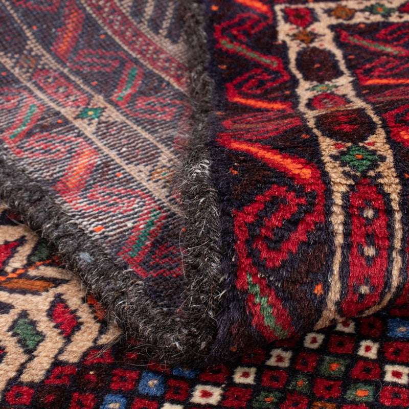 Runner Baluch-matta - 195 x 99 cm - flerfärgad