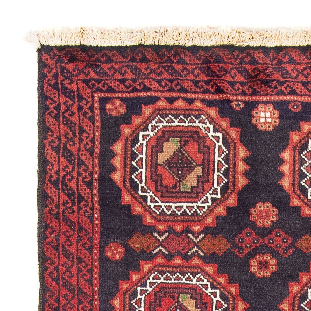 Runner Baluch-matta - 186 x 95 cm - mörkblå