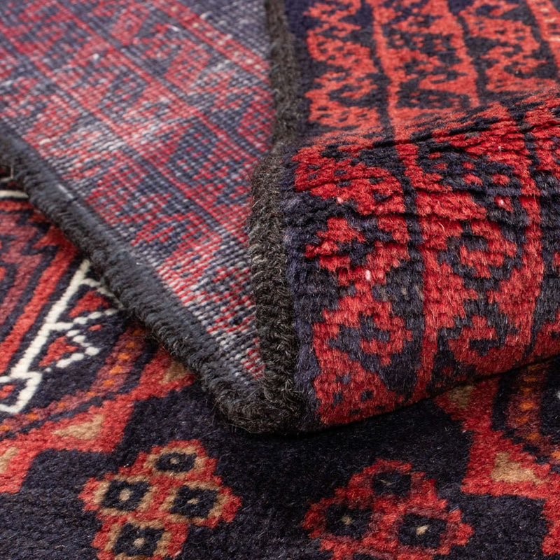 Runner Baluch-matta - 186 x 95 cm - mörkblå