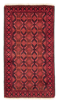 Runner Baluch-matta - 195 x 104 cm - röd