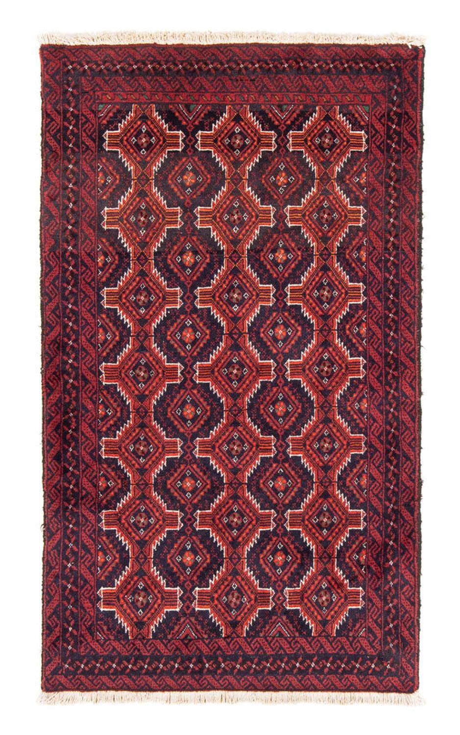 Runner Baluch-matta - 176 x 98 cm - röd