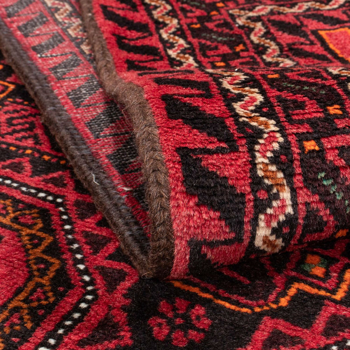 Runner Baluch-matta - 193 x 102 cm - mörkröd