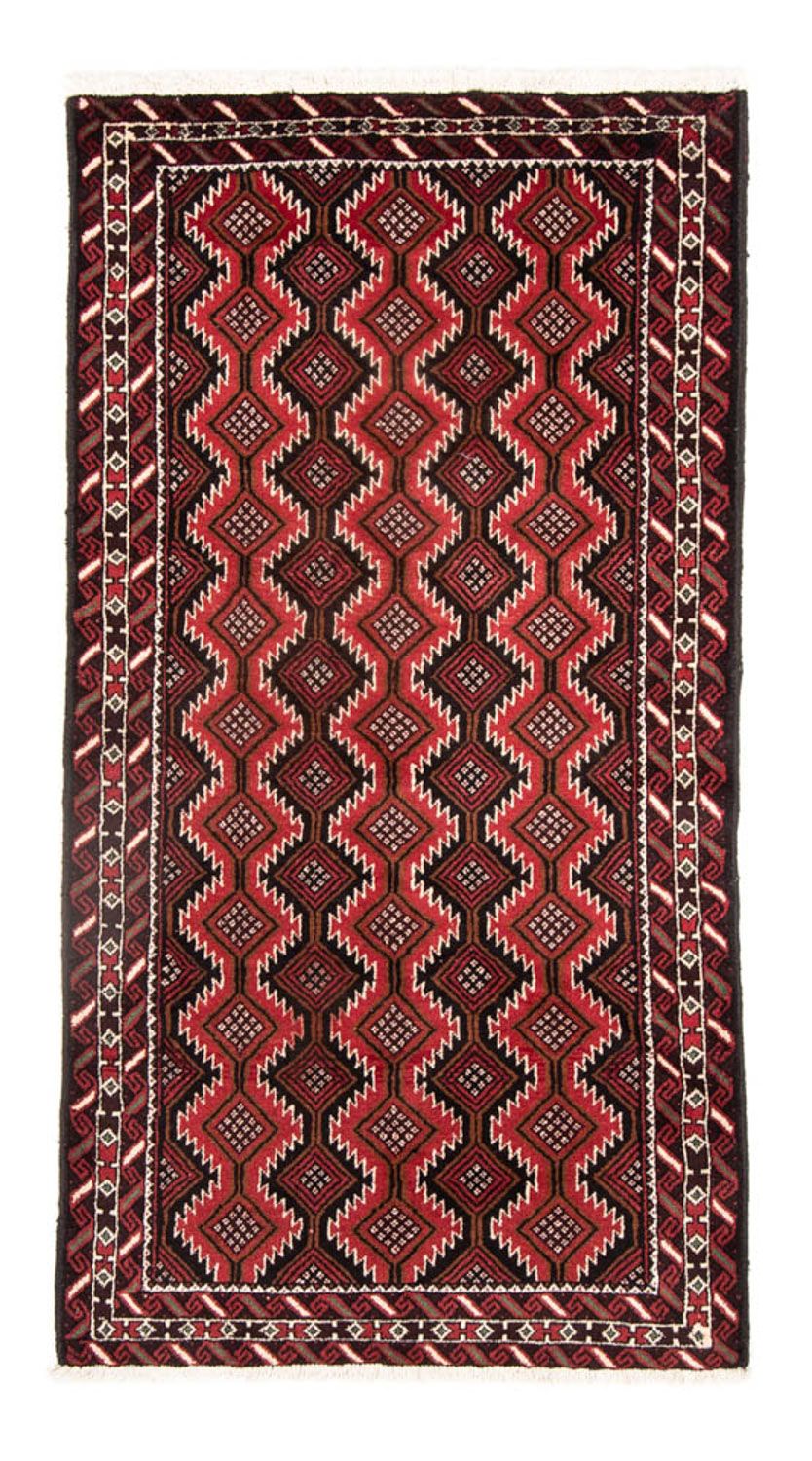 Runner Baluch-matta - 199 x 107 cm - röd