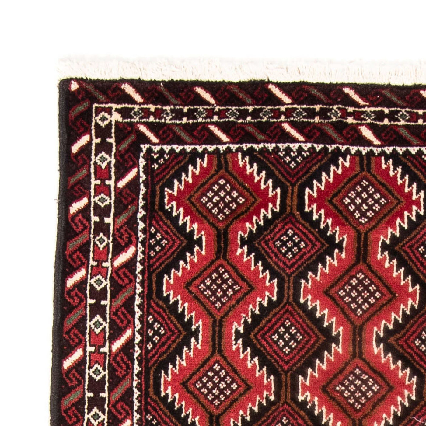 Runner Baluch-matta - 199 x 107 cm - röd