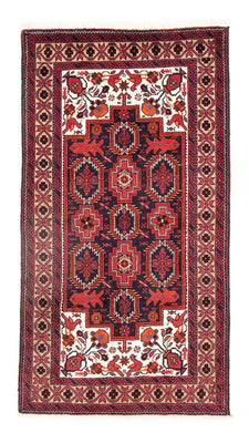 Runner Baluch-matta - 195 x 106 cm - röd
