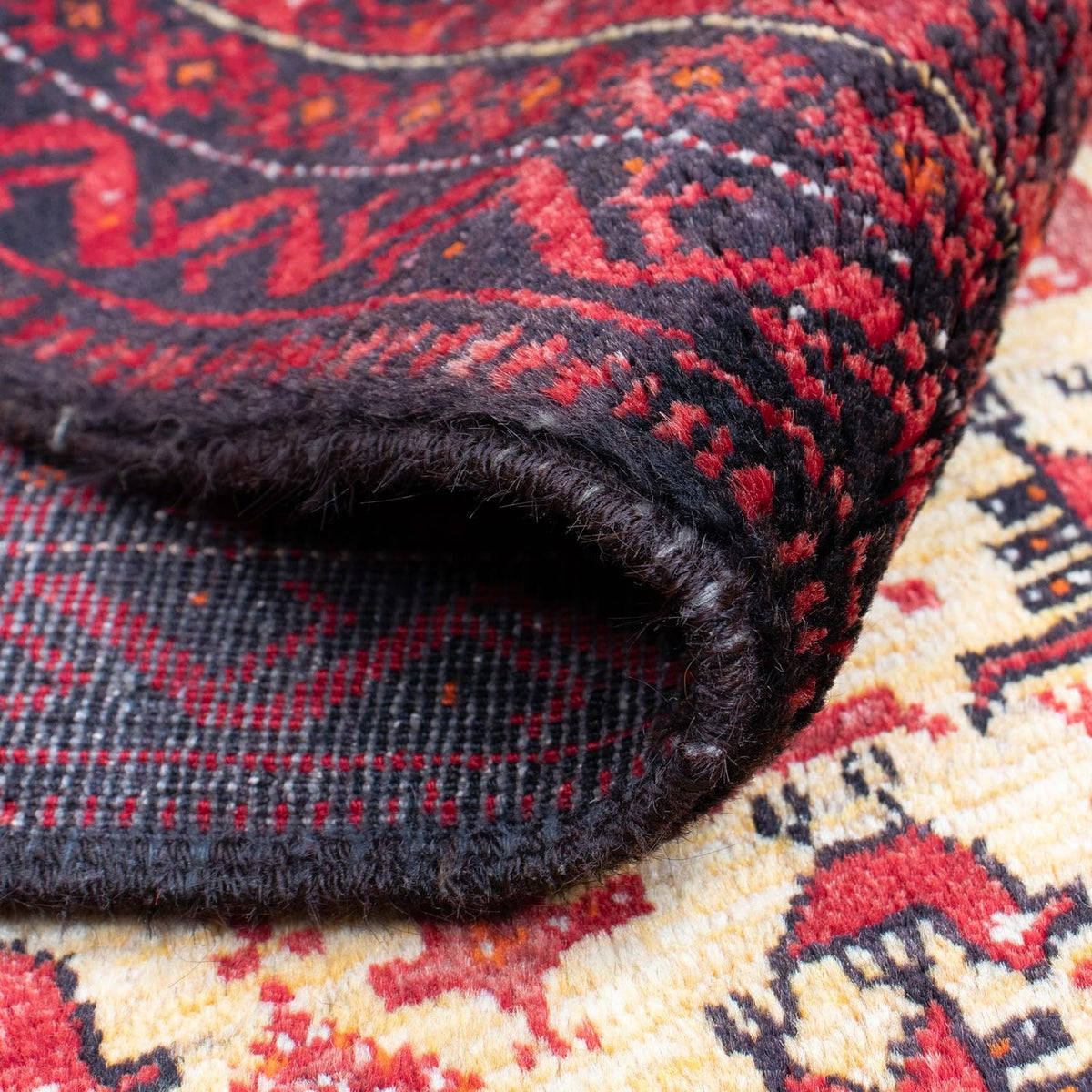 Baluch-matta - 167 x 94 cm - beige