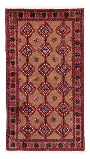 Runner Baluch-matta - 179 x 101 cm - röd